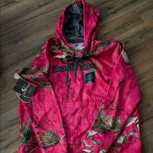 Mossy Oak Pink and Green Camo Hoodie
